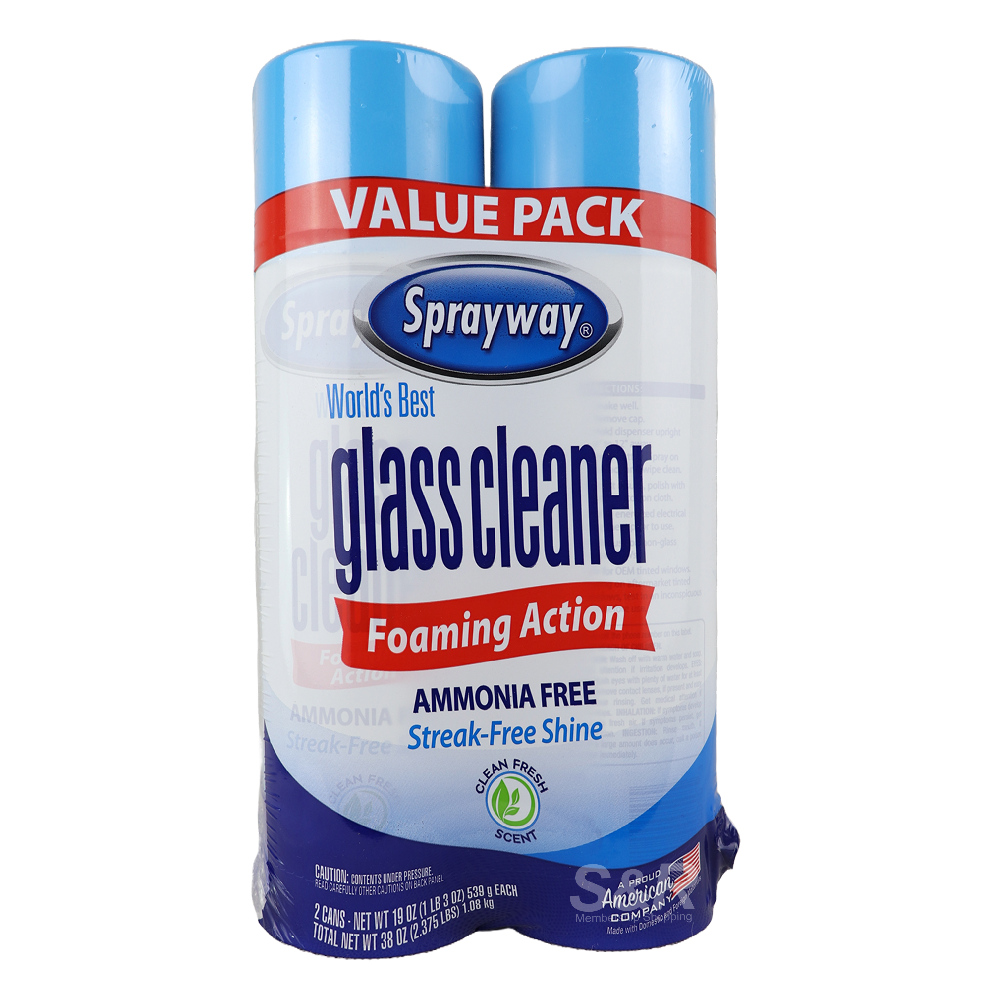 Sprayway Glass Cleaner 2x539g